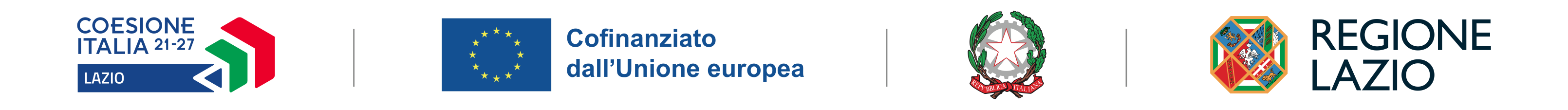 Co-funded by the European Union – Coesione Italia 21-27 – Regione Lazio