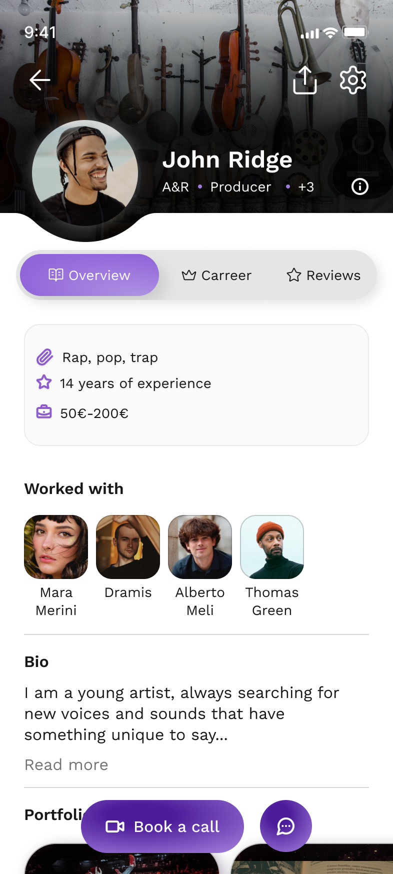 HAT Music Expert Dashboard